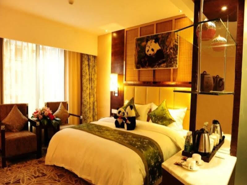 Chengdu Panda Prince Culture Hotel Ngoại thất bức ảnh