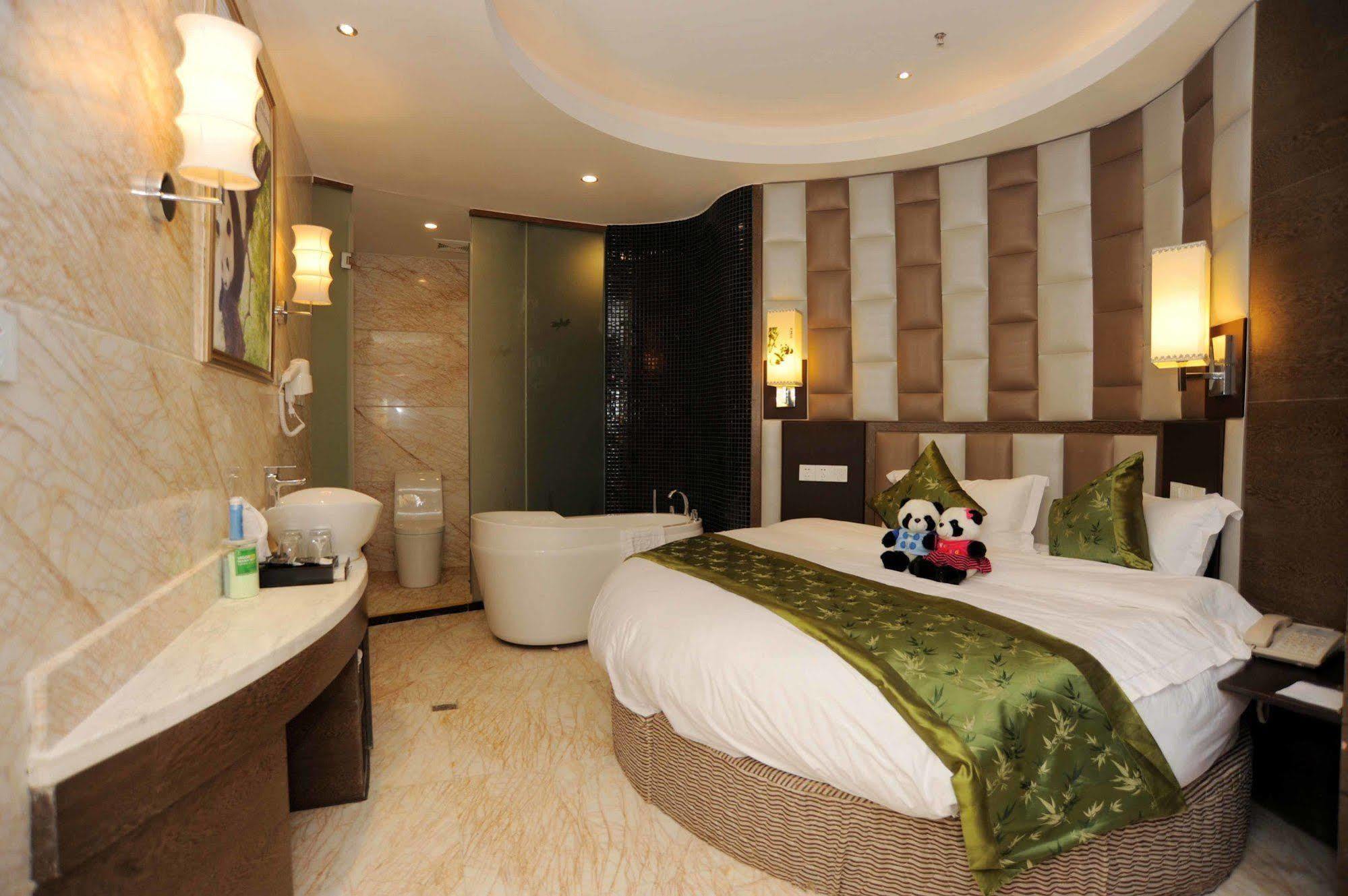 Chengdu Panda Prince Culture Hotel Ngoại thất bức ảnh