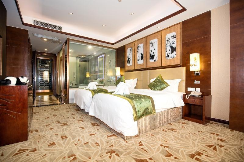 Chengdu Panda Prince Culture Hotel Ngoại thất bức ảnh
