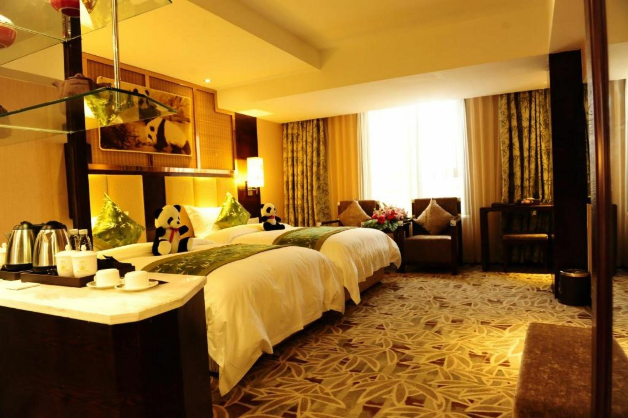 Chengdu Panda Prince Culture Hotel Ngoại thất bức ảnh