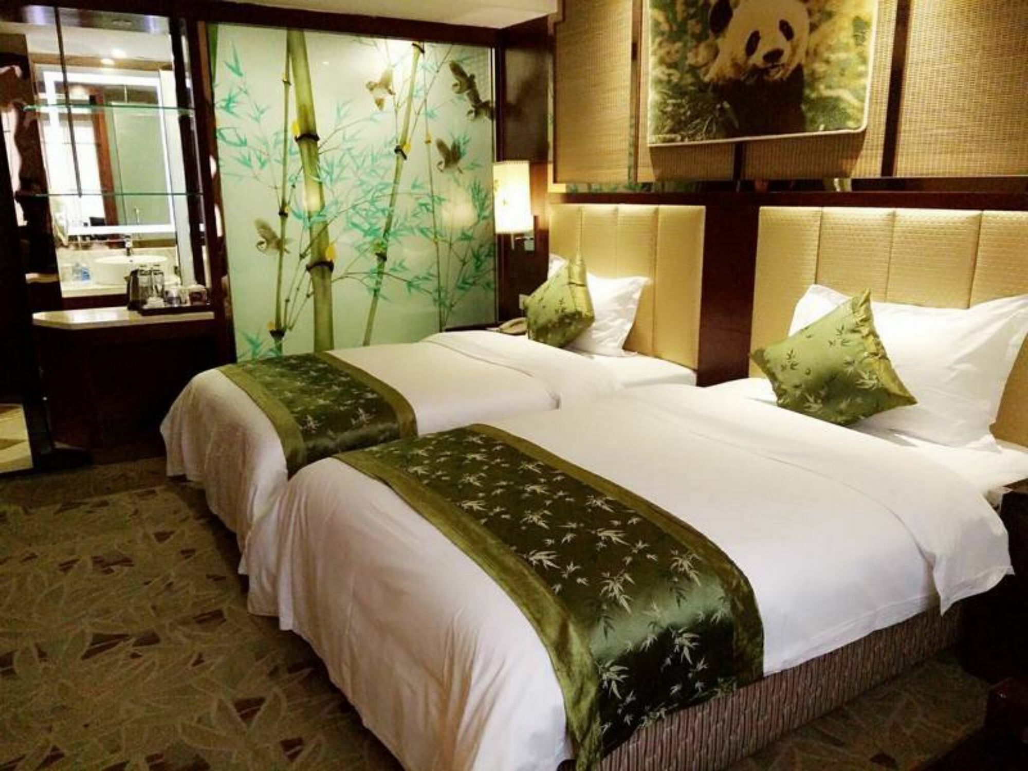 Chengdu Panda Prince Culture Hotel Ngoại thất bức ảnh