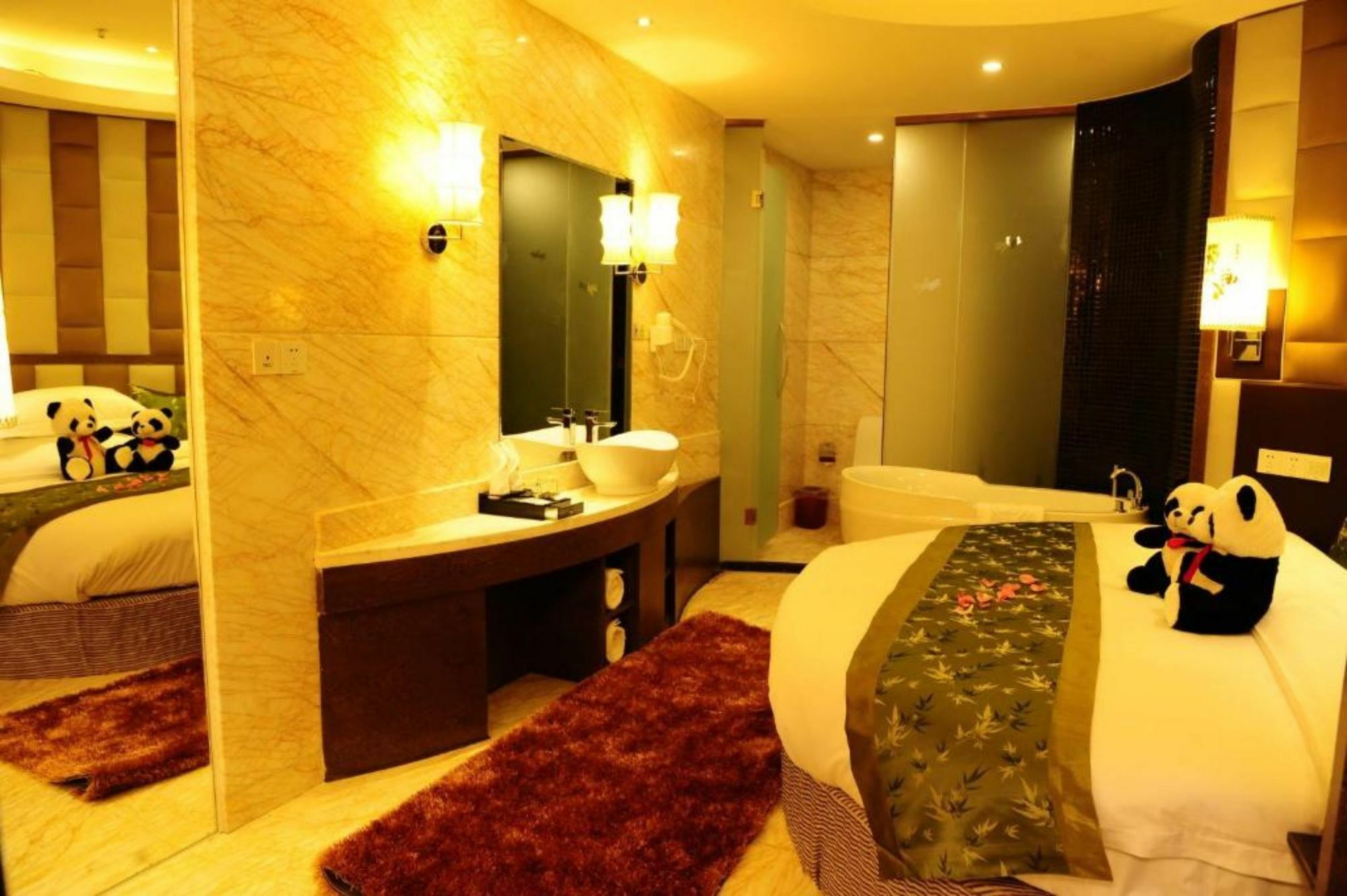 Chengdu Panda Prince Culture Hotel Ngoại thất bức ảnh