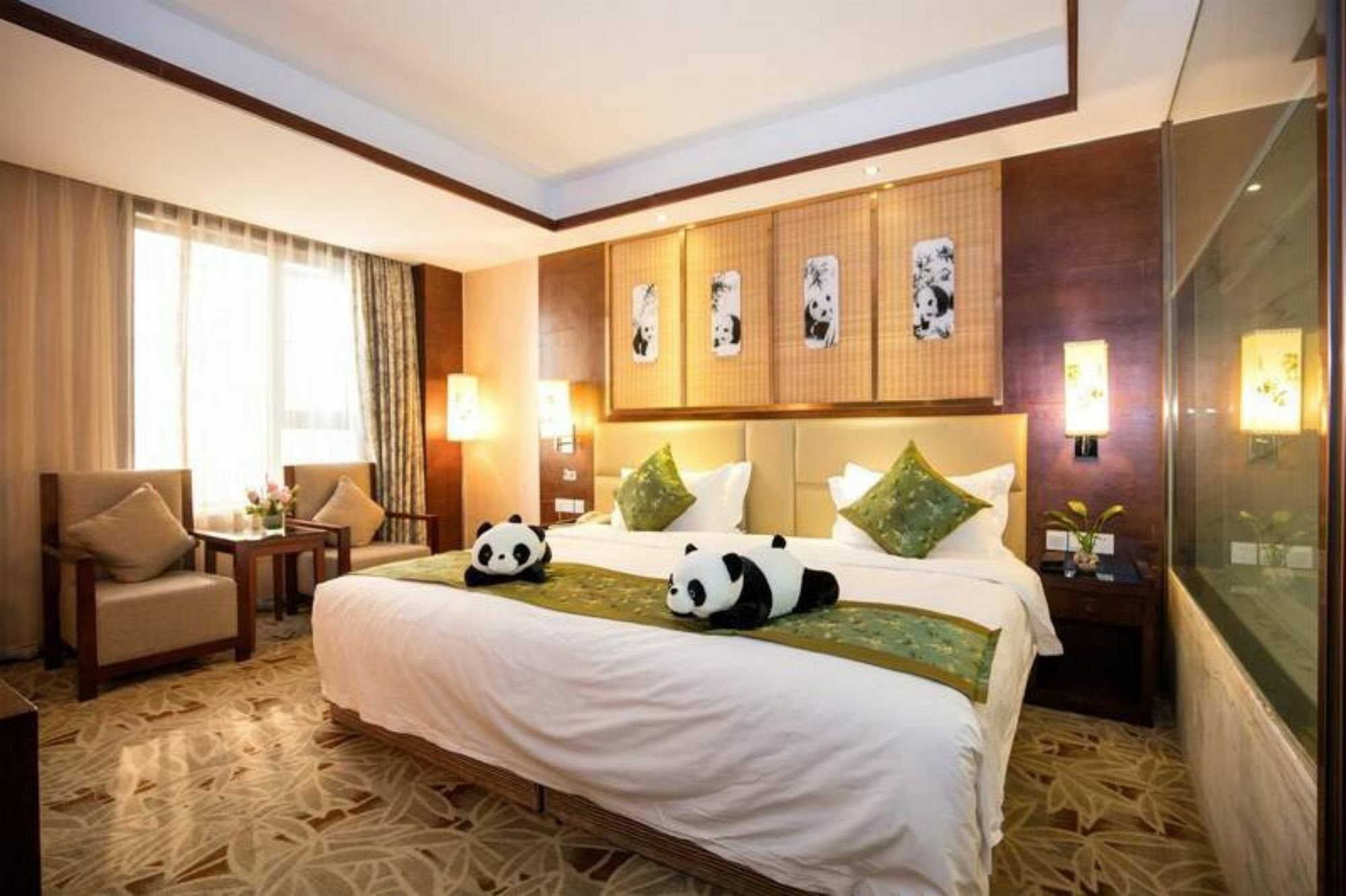 Chengdu Panda Prince Culture Hotel Ngoại thất bức ảnh