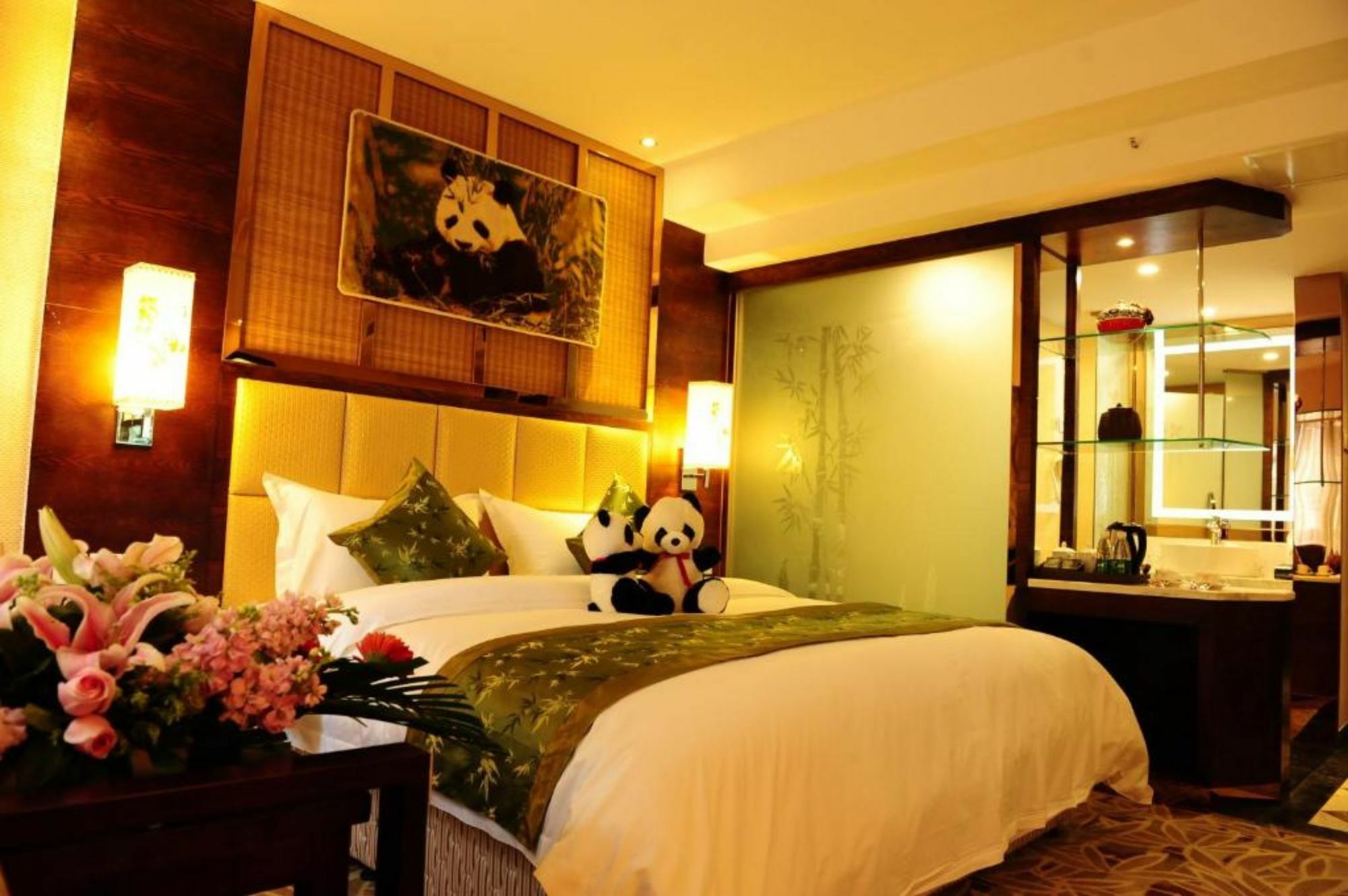 Chengdu Panda Prince Culture Hotel Ngoại thất bức ảnh