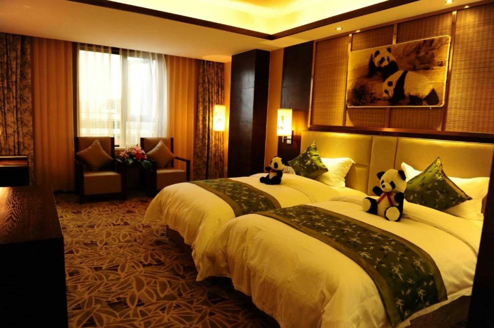 Chengdu Panda Prince Culture Hotel Ngoại thất bức ảnh